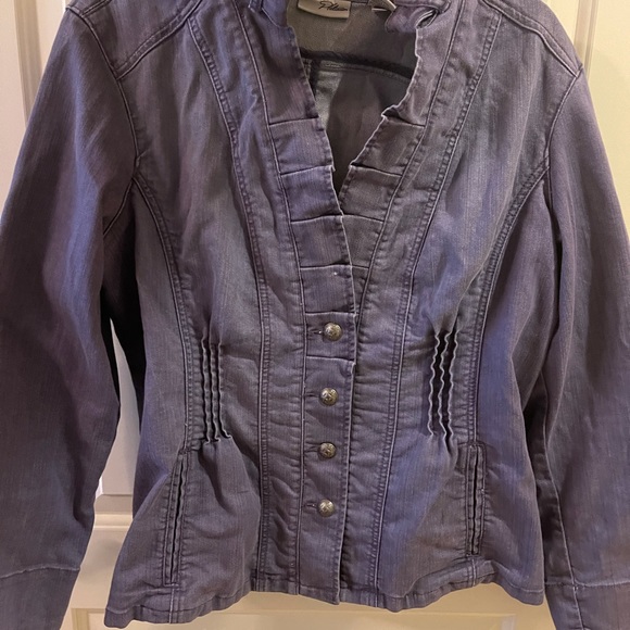 Chico's Jackets & Blazers - Chicos’s Purple Jacket Chico’s Size 2 (L) NWOT